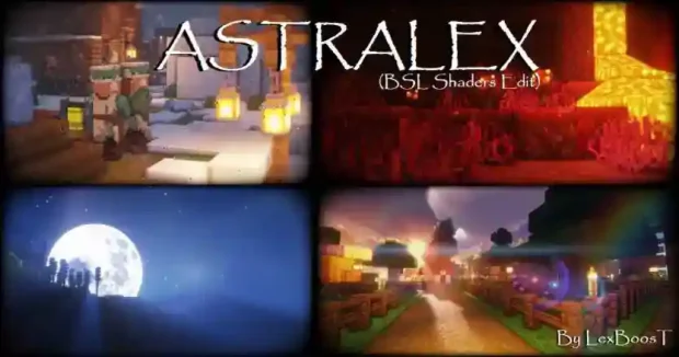 Minecraft 1.21.8-1.18 AstraLex Shaders Download