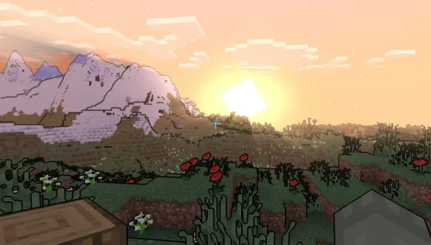 Minecraft 1.21.8-1.12.2 Simply Upscaled Shaders Download